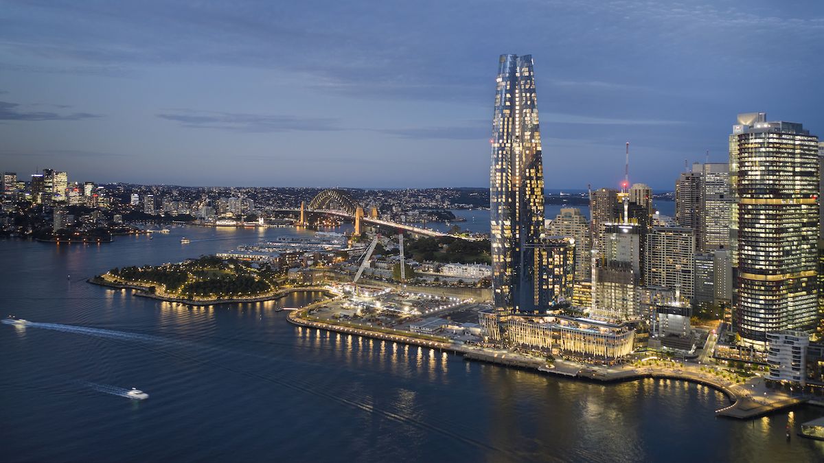 Štíhlý květ z Austrálie se stal nejlepším mrakodrapem roku